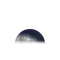 Abnehmender Mond mit Horizont